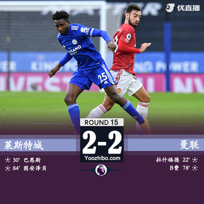 莱斯特城2-2<a href=/gaoqingzuqiu/manlian/ target=_blank class=infotextkey>曼联</a>